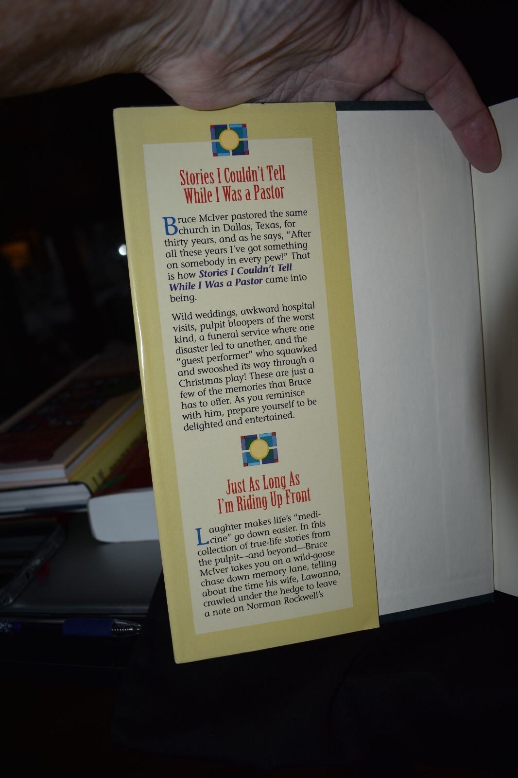 Guide Post Hardback Book. Bruce McIver. 1991. USA. 2in1 Stories. 158 Pages