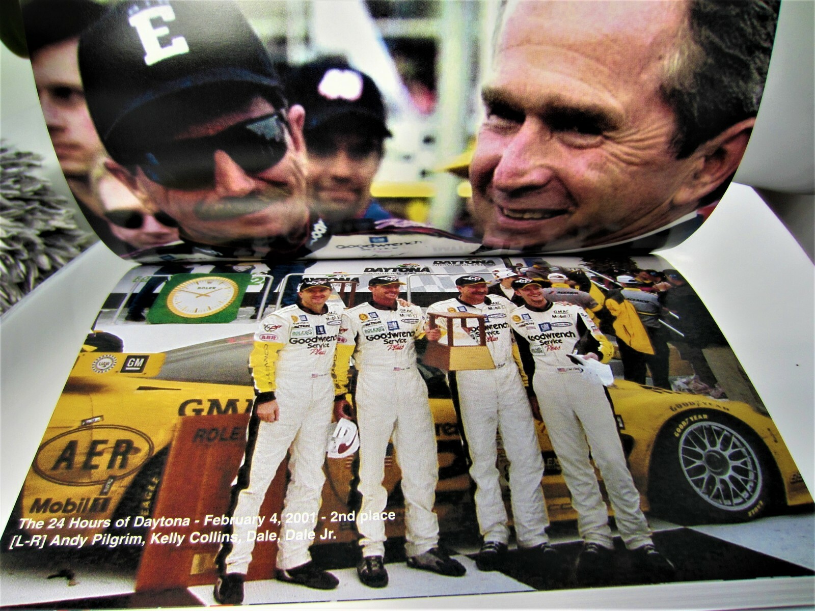 NOS 2001 Remembering Race Car Driver Dale Earnhardt Book Color Photos 223 Pages