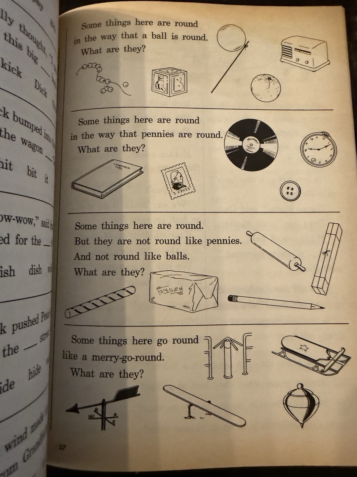 Scott, Foresman New Basic Readers Think-and-Do Book PB Illus 1956 Ed Orange