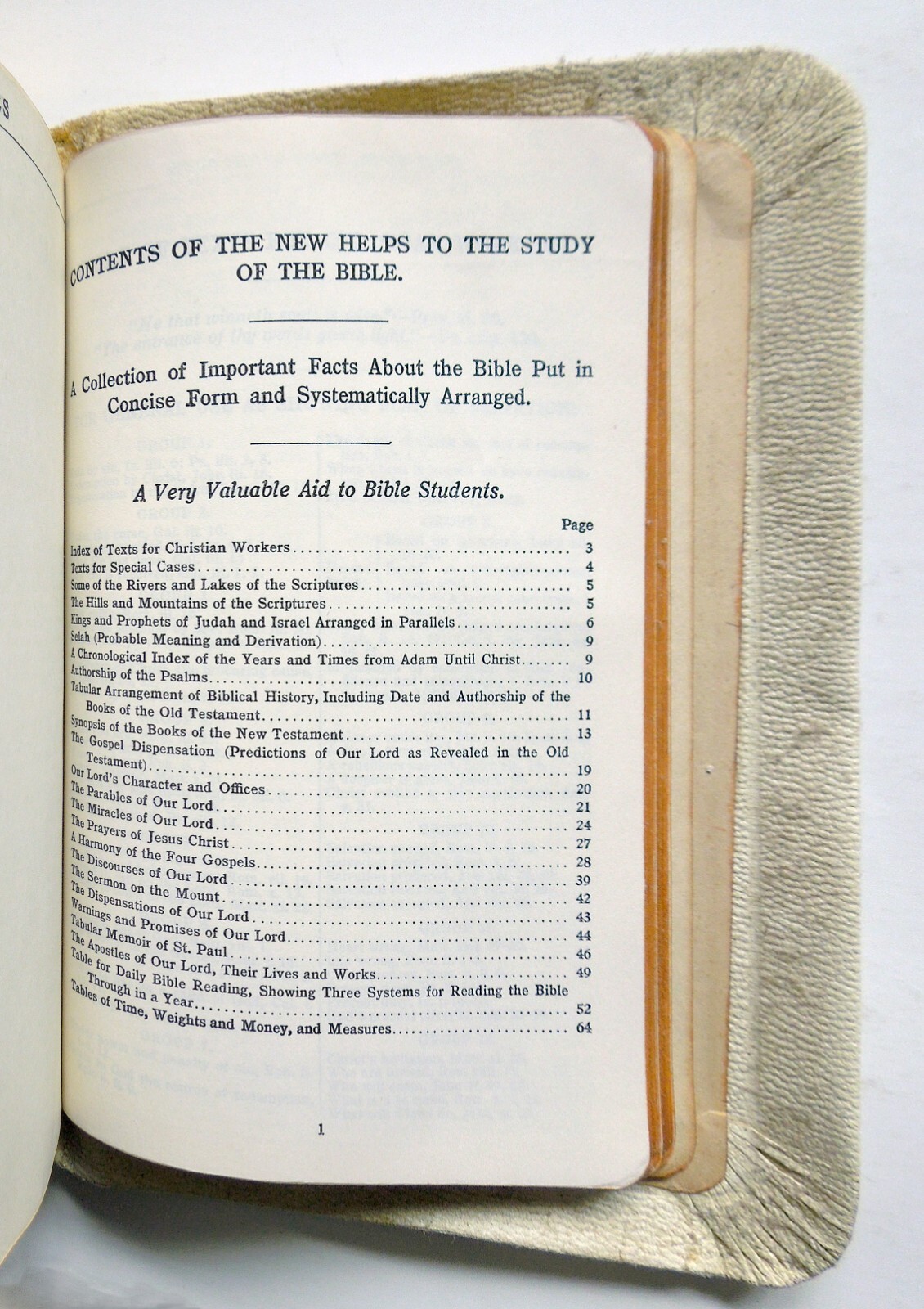 Holy Bible (King James Version) – vintage sc, The National Bible Press