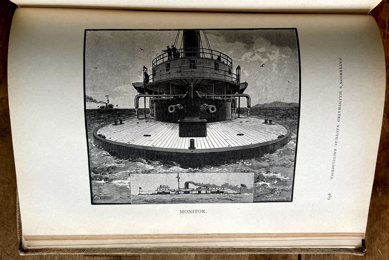 Patterson’s Nautical Encyclopedia by Capt. Howard Patterson, 1901. weapons incl.