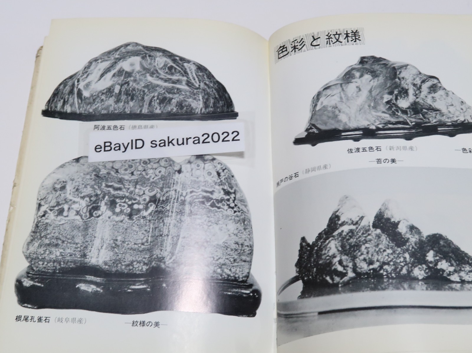 1968 Vintage Suiseki Book An Introduction to the Hobby of Suiseki Keiji Murata