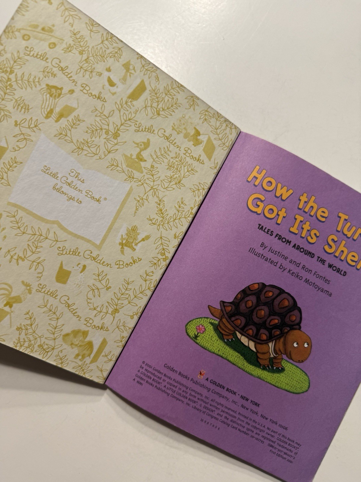 How the Turtle Got Its Shell Tales From Around the World Little Golden Book