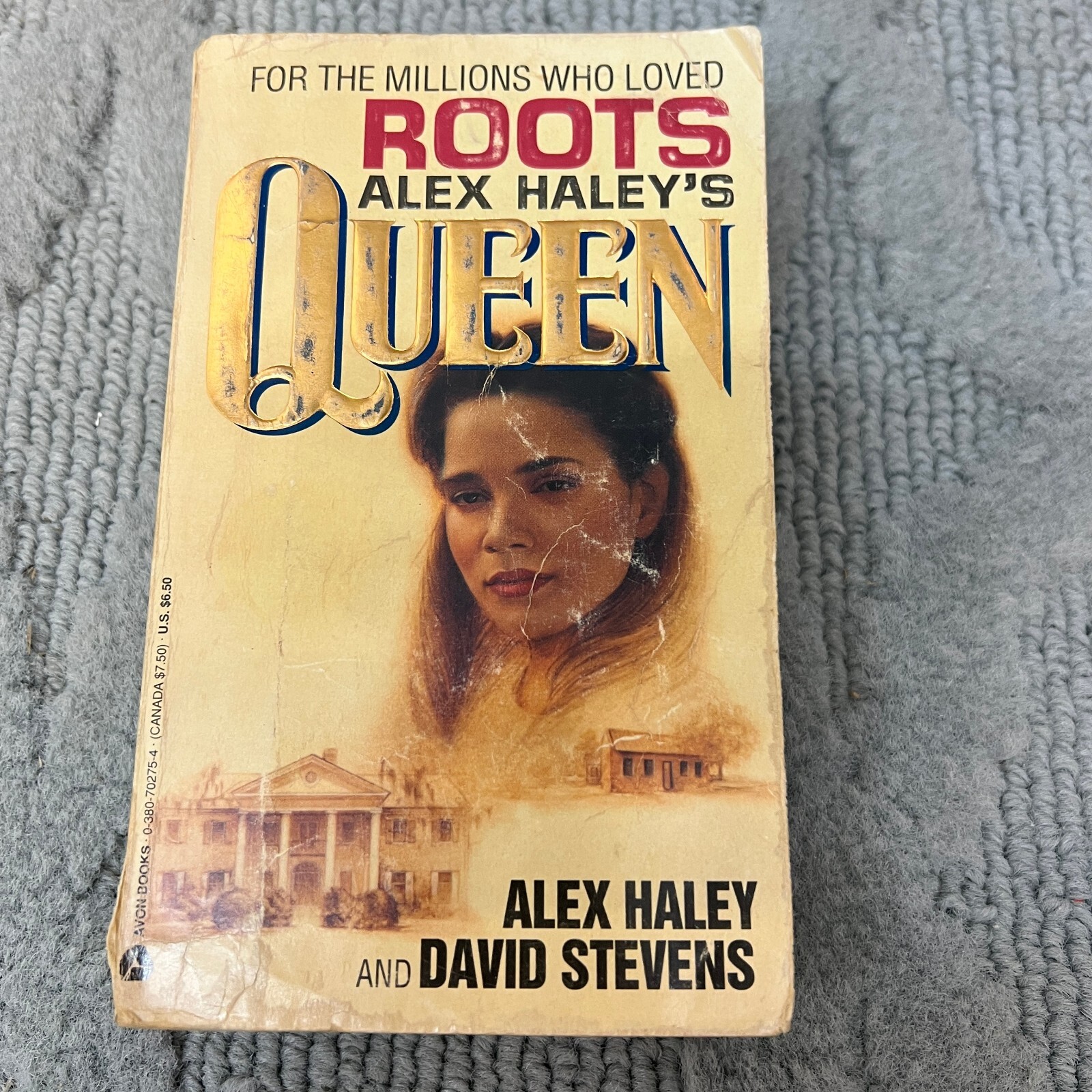 Queen Classic Drama Paperback Book by Alex Haley from Avon Books 1994