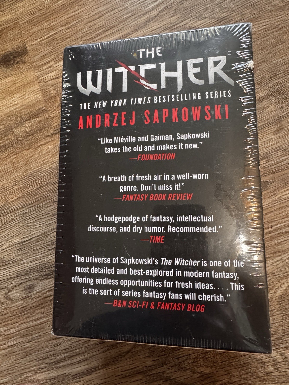 The Witcher Boxed Set Andrzej Sapkowski Orbit Fantasy Film/TV Adaptation