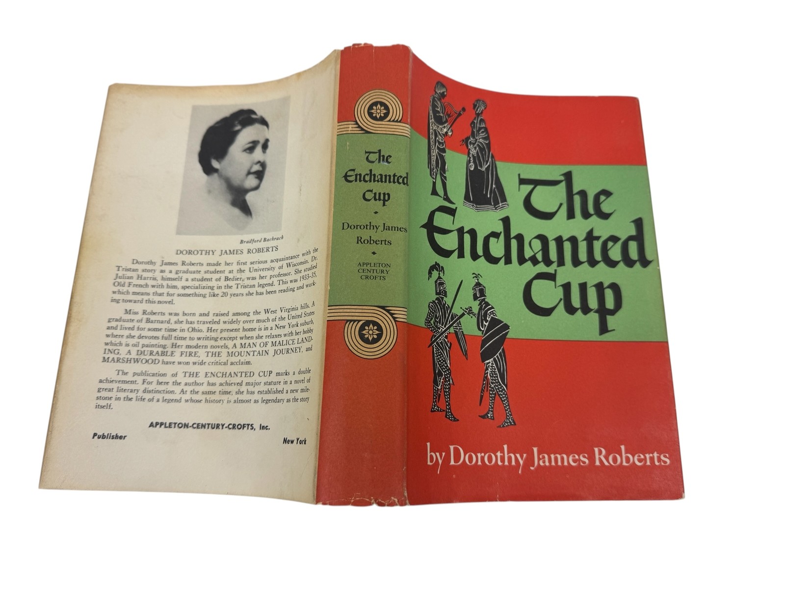 The Enchanted Cup Dorothy James Roberts 1953 Hardcover Dust Jacket Arthurian