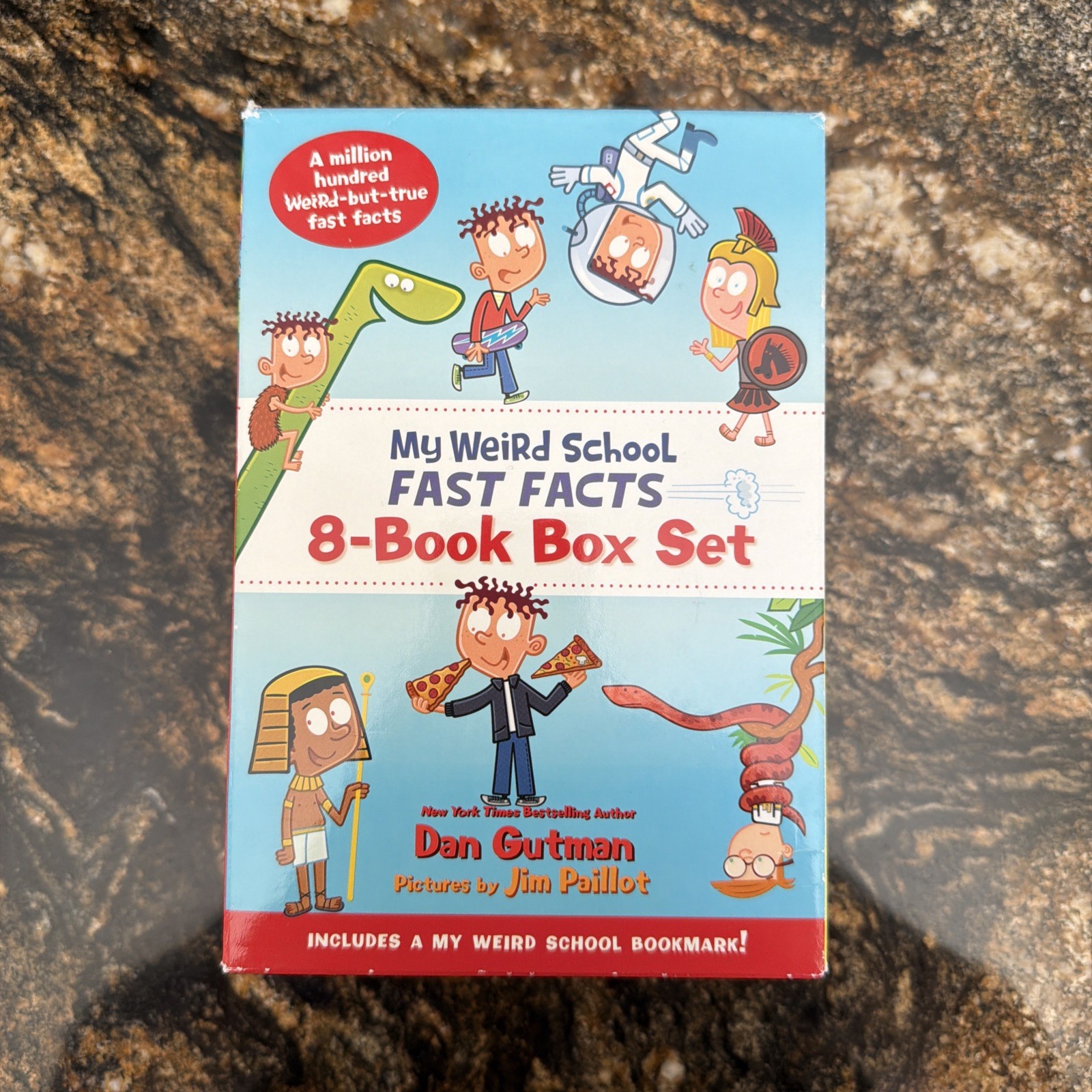 My Weird School Fast Facts By Dan Gutman: 8 Books Box Set – Ages 6-10 – PB
