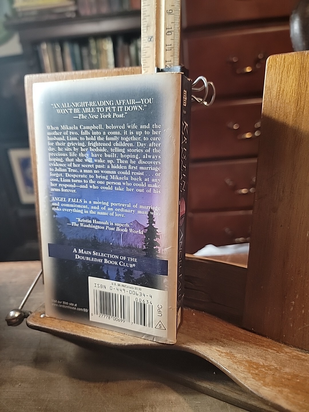 Angel Falls : A Novel by Kristin Hannah (2001, Mass Market)
