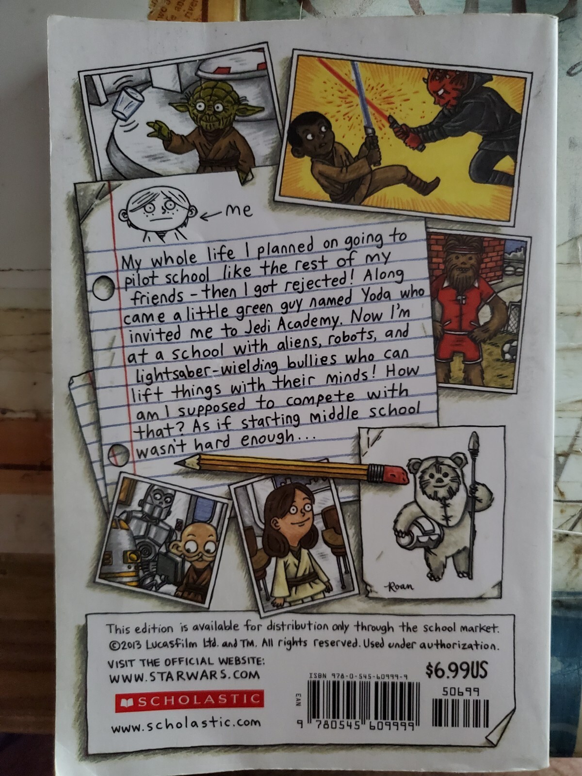 Star Wars Jedi Academy Paperback Edition