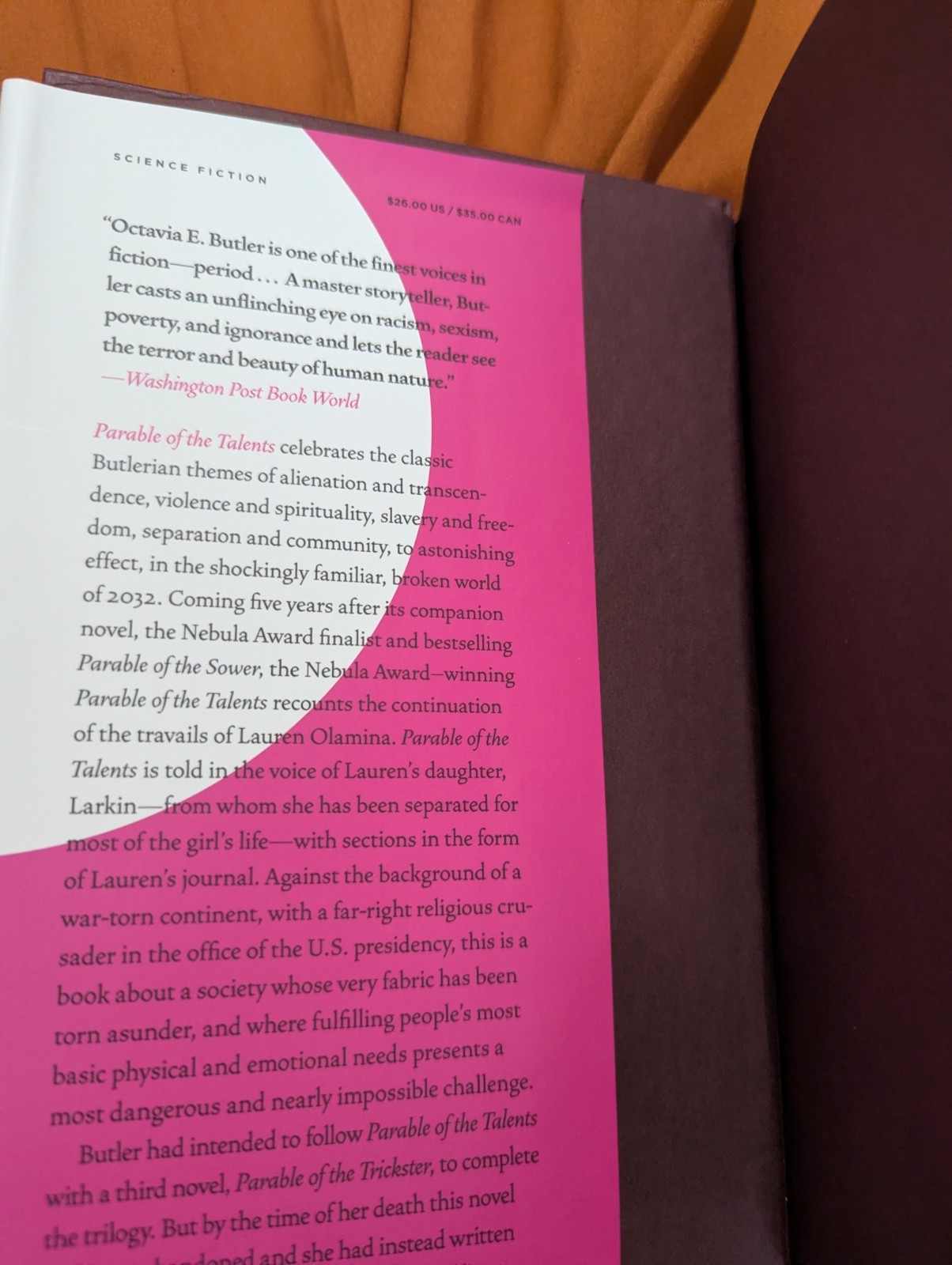 Octavia Butler Parable of the Sower; Parable of the Talents 2 Volumes 2016