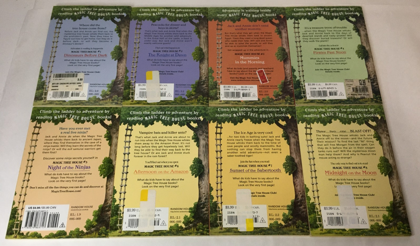 Lot of 28 Complete Magic Tree House Original Series Books 1-28 Mary Pope Osborne