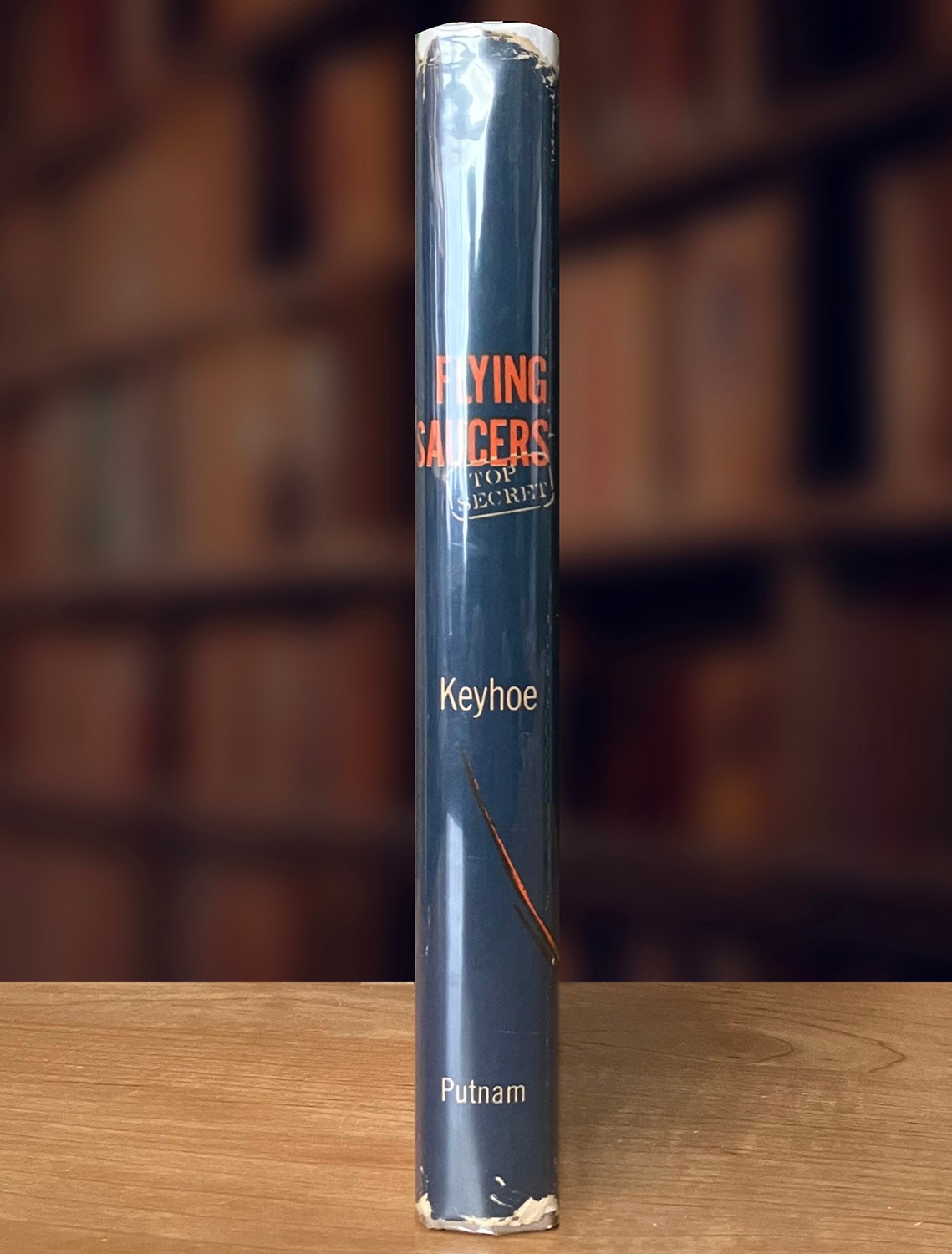 Flying Saucers: Top Secret by Donald E. Keyhoe; Book Club Edition (1960); NF/VG