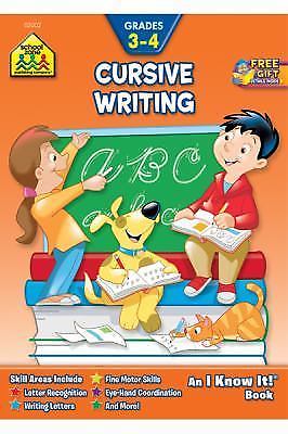School Zone – Cursive Writing Workbook – 32 – School Zone, 0938256025, paperback