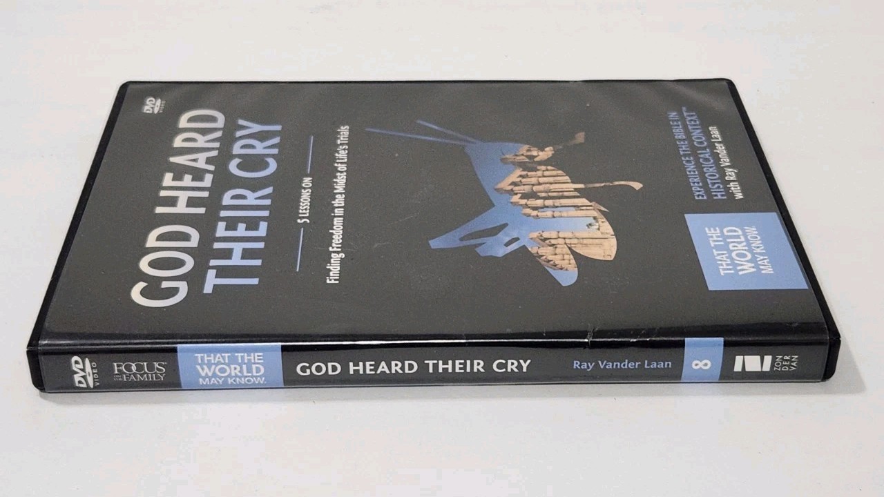 God Heard Their Cry DVD Study Guide Faith Lessons Vol 08 Ray Vander Laan
