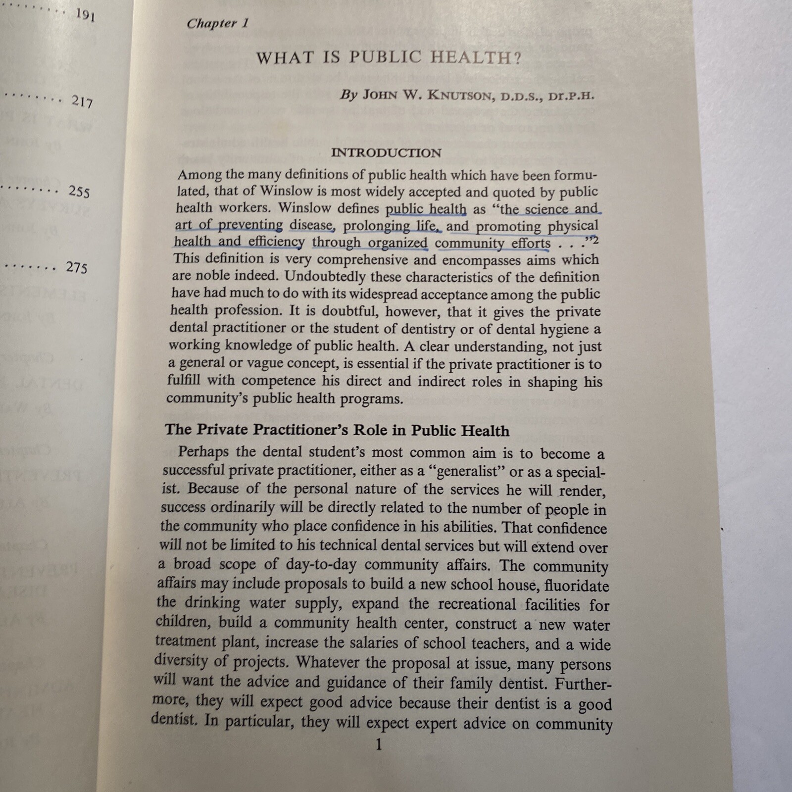 Dentistry in Public Health 1955 Medical Text Book ab9