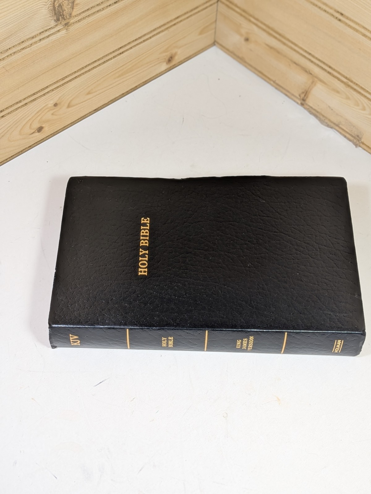 KJV Holy Bible Holman Bibles Black Simulated Leather Excellent Condition