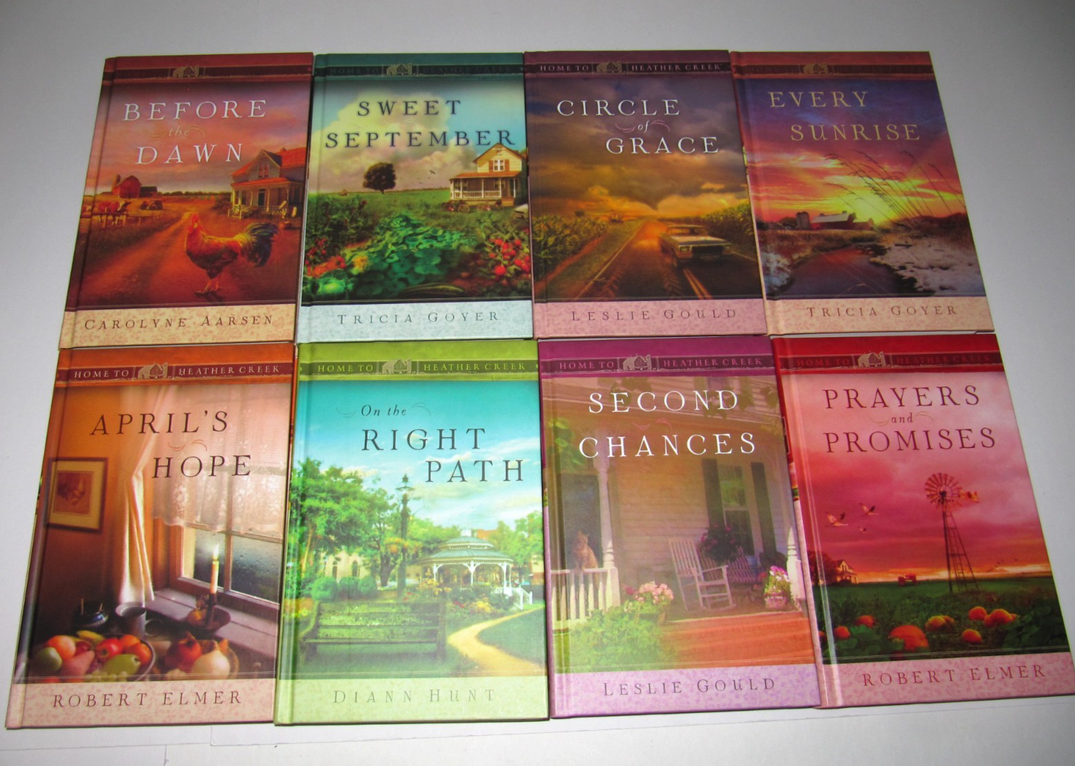 Home to Heather Creek: Lot of 16 hardback Guideposts books