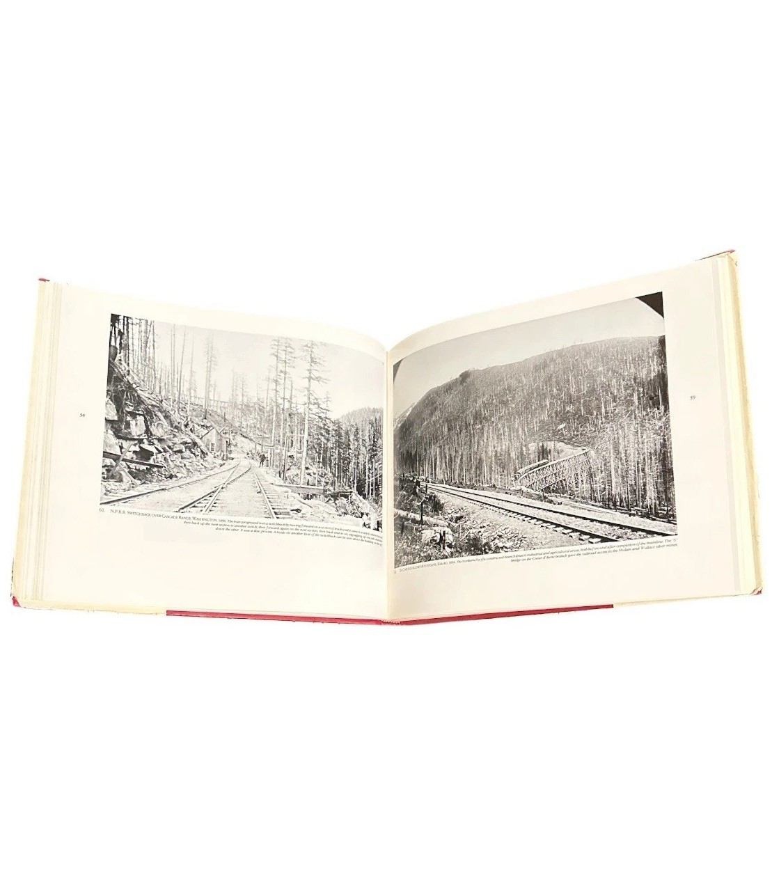 Northern Pacific Views F Jay Haynes 1876-1905 Edward W Nolan HC 1983 Railroad