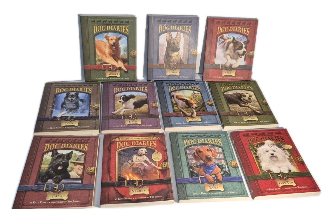 Dog Diaries Series Book Lot #1-11 Paperbacks Kate Klimo Children’s Chapter Books