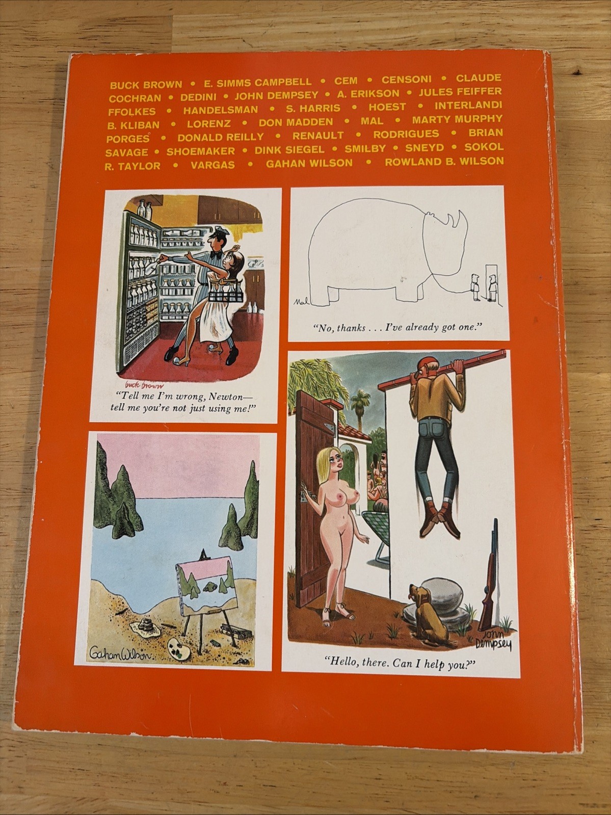 Playboy – The Playboy Cartoon Album 5 (1972) Soft Cover Book by playboy press