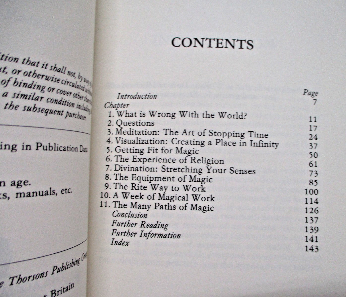The Gentle Arts of Aquarian Magic, Experiments In, Magic For Age lot by Green