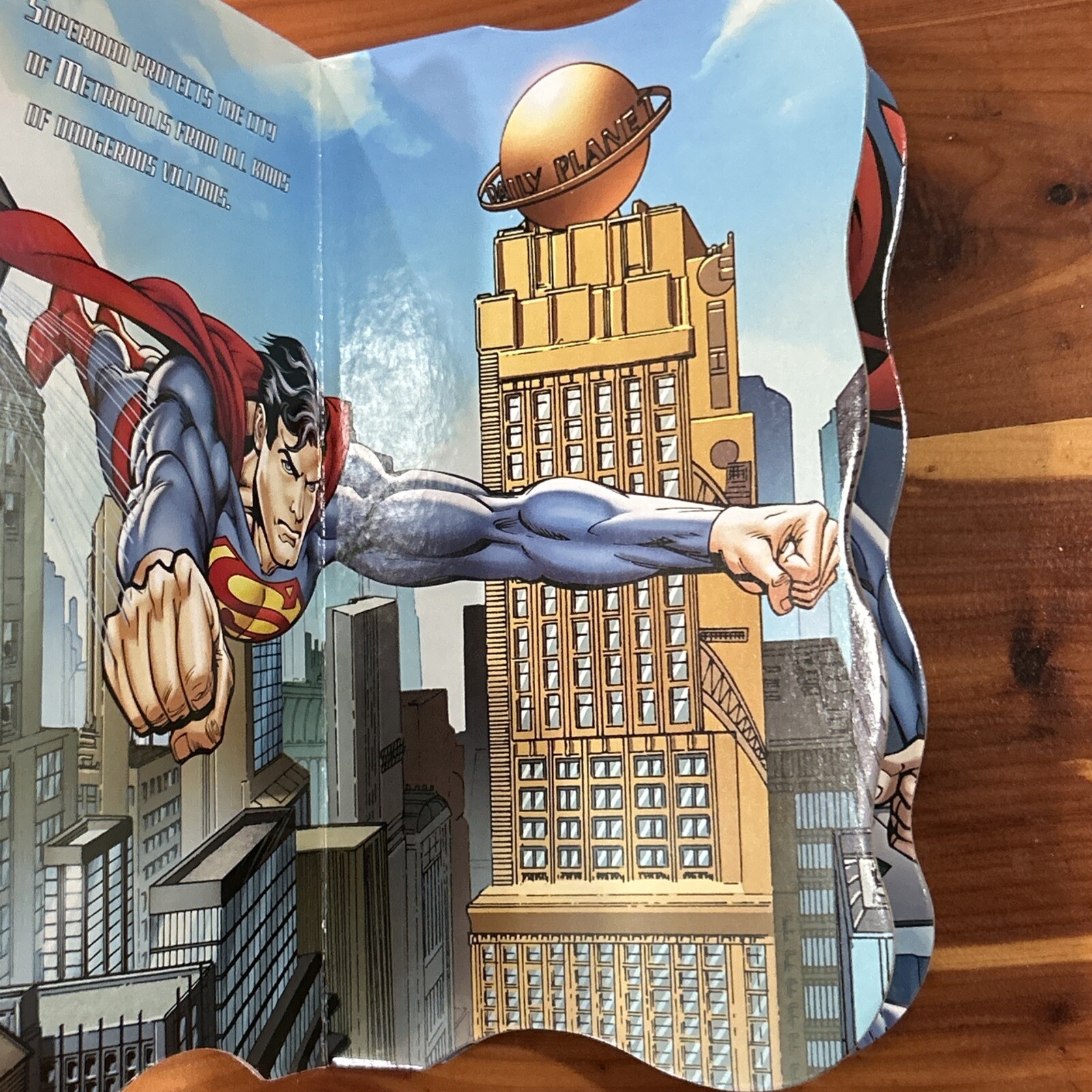 Shape Book Superman Lot Of 4 Books 2010 DC Bendon Publishing