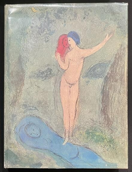 DAPHNIS & CHLOE with 42 COLOR LITHOGRAPHS by MARC CHAGALL – 1977 Editions Verve