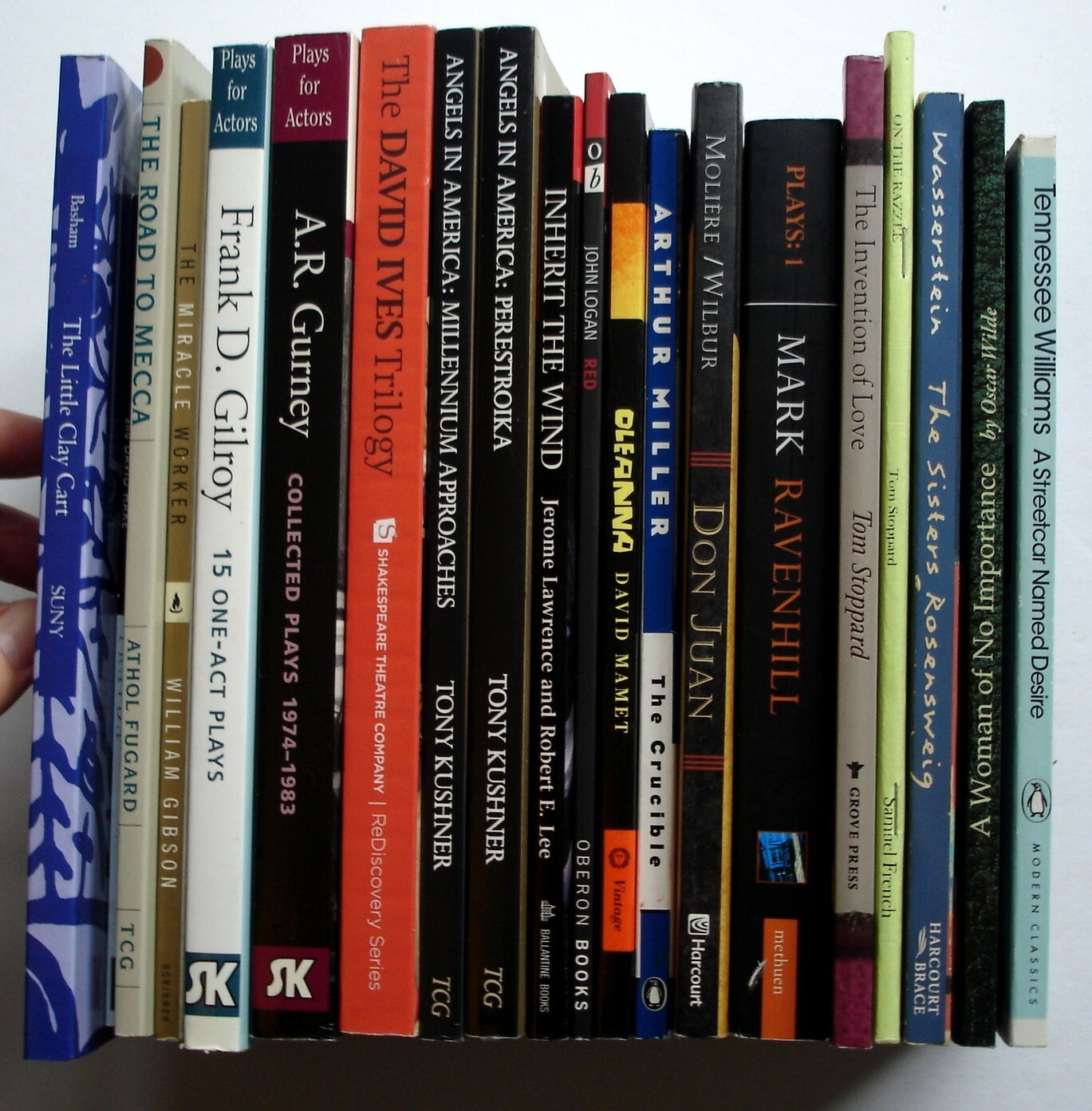 Lot of 20 Miscellaneous Trade Paperback Plays/Drama Books