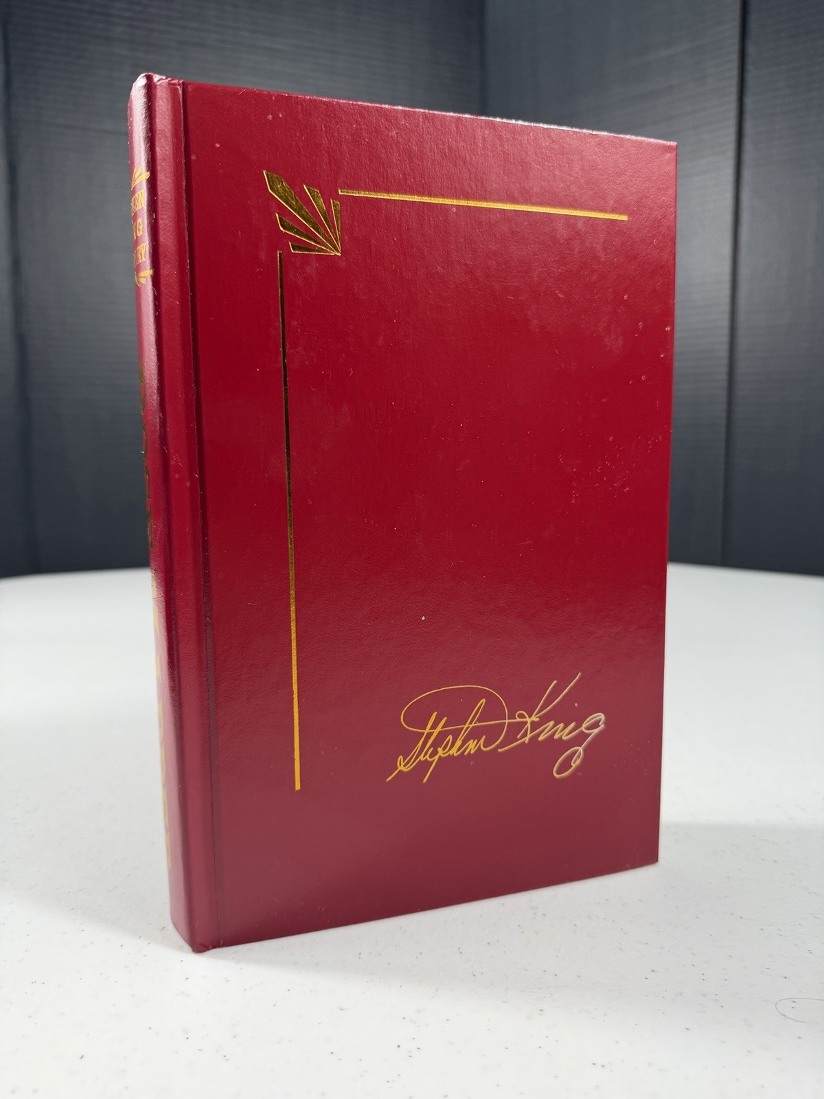 Stephen King Rose Madder Hardcover Stephen King Library Red Gold Gilt 1995