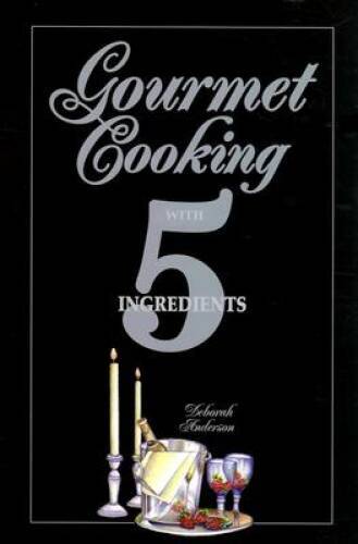 Gourmet Cooking with 5 Ingredients – Plastic Comb – VERY GOOD