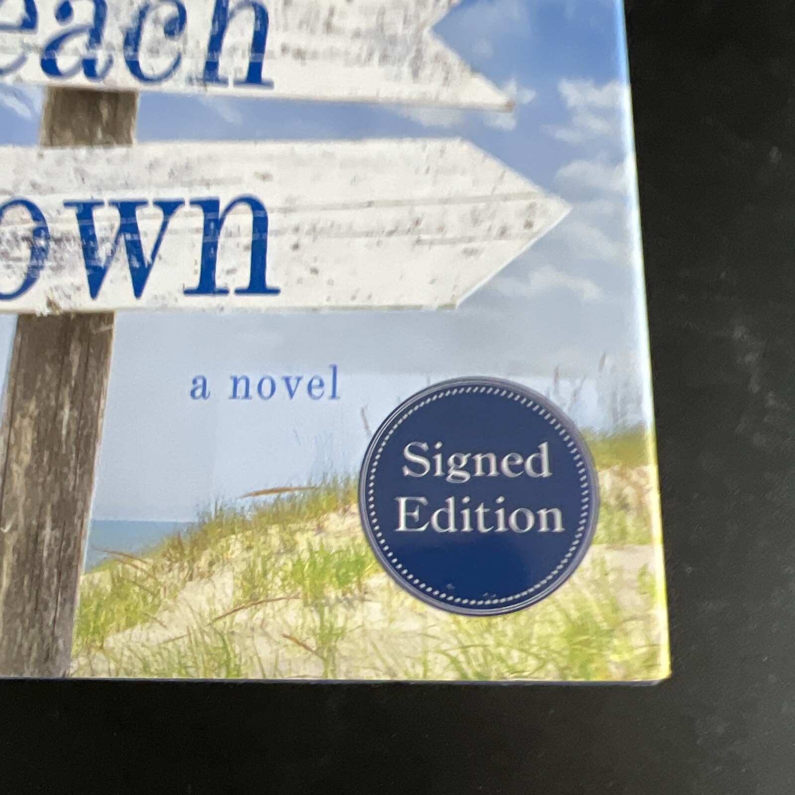 Publisher’s SIGNED 1st Edition Beach Town by Mary Kay Andrews 2015 HC DJ