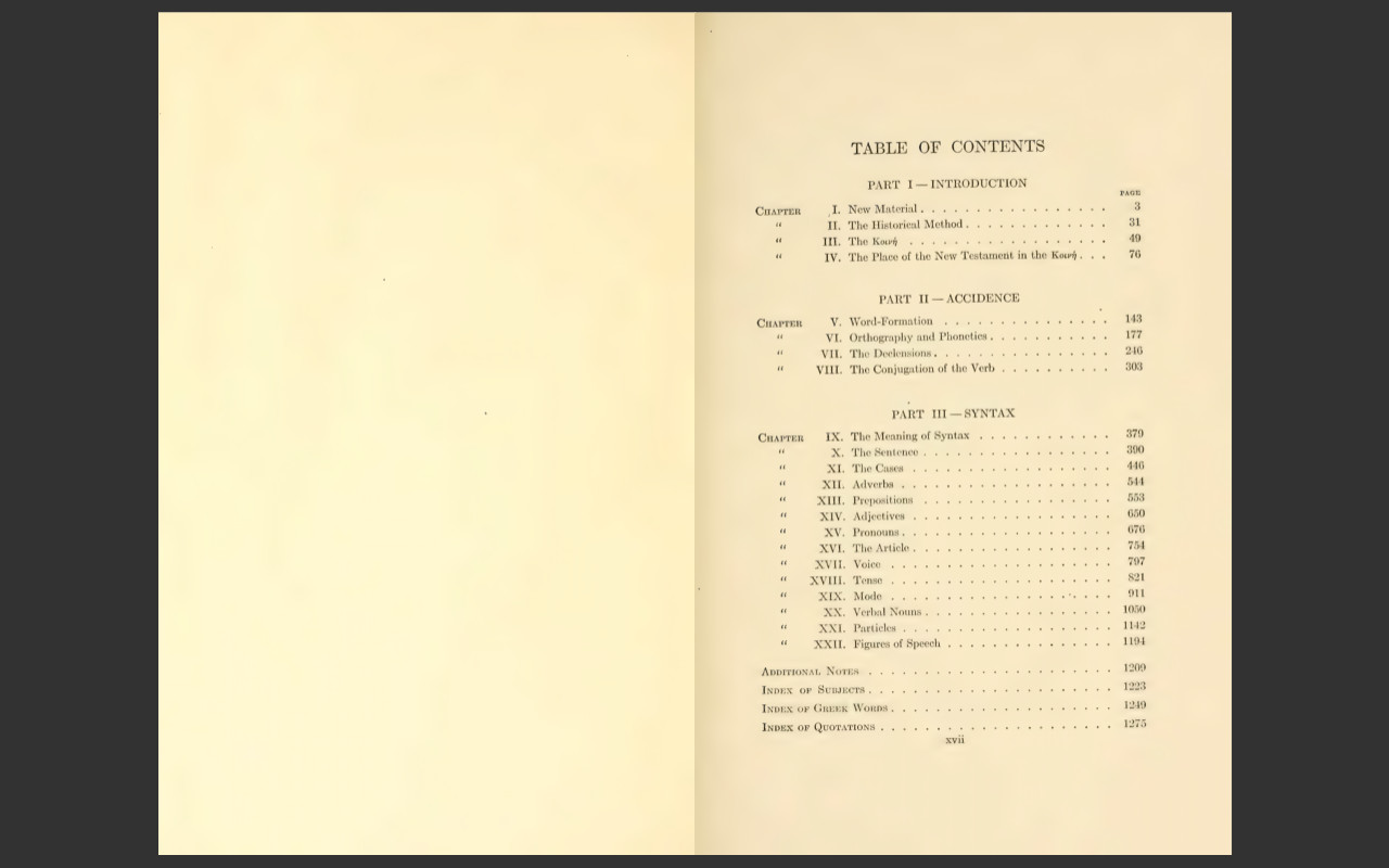 A Grammar of the Greek New Testament by A.T. Robertson (1914) E-Book on CD-ROM