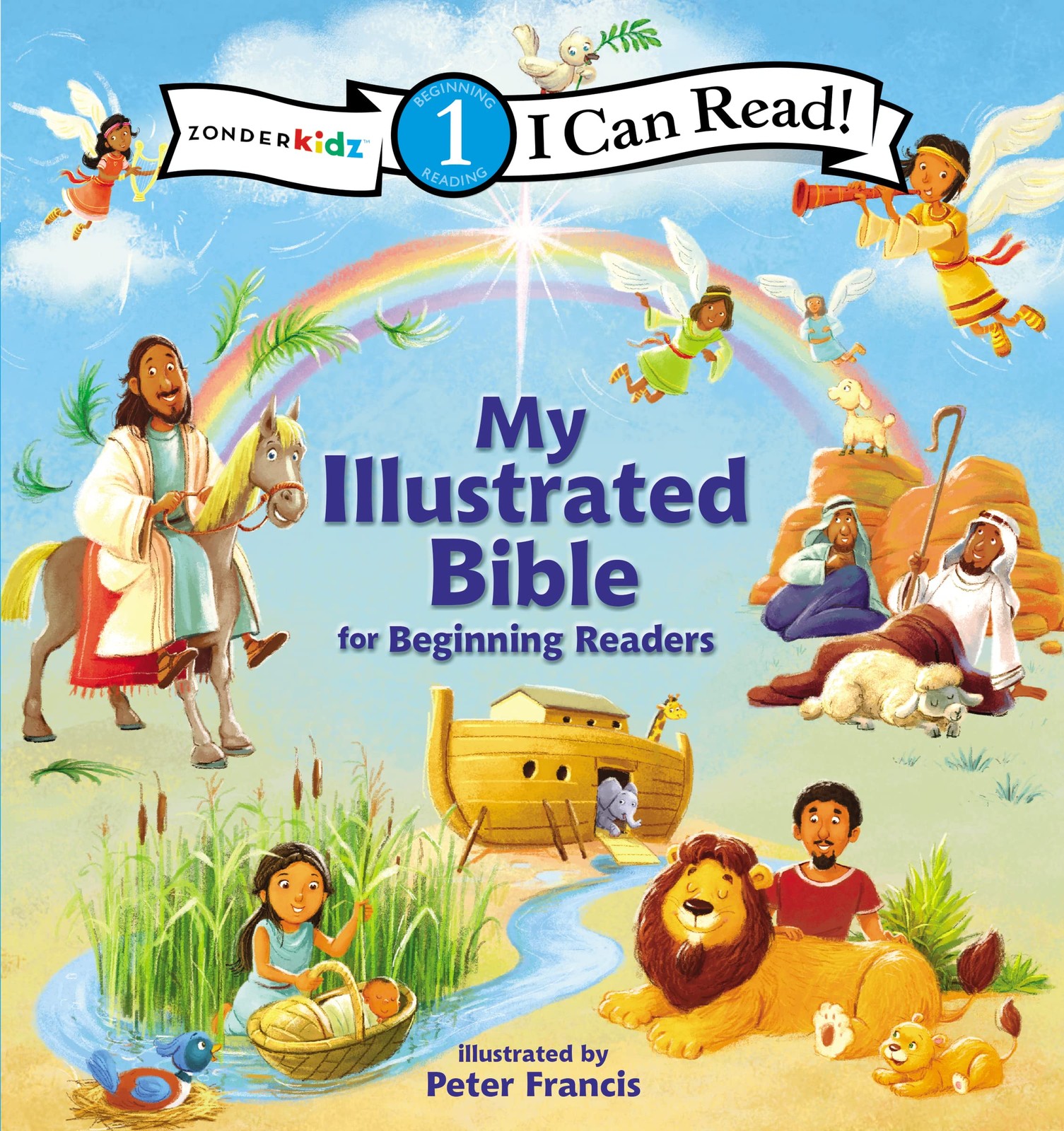I Can Read My Illustrated Bible: for Beginning Readers, Level 1 – Zondervan|…