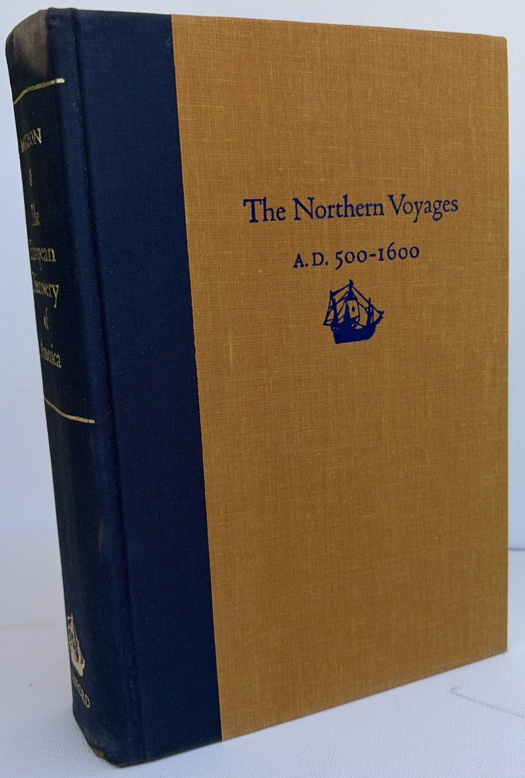 European Discovery of America the Northern Voyages A. D. 500-1600 Morison (HC )