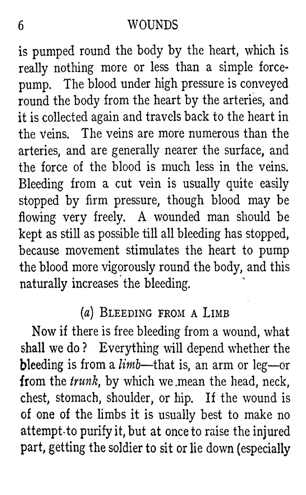 First Aid For The Trenches “1917” 92 Pages