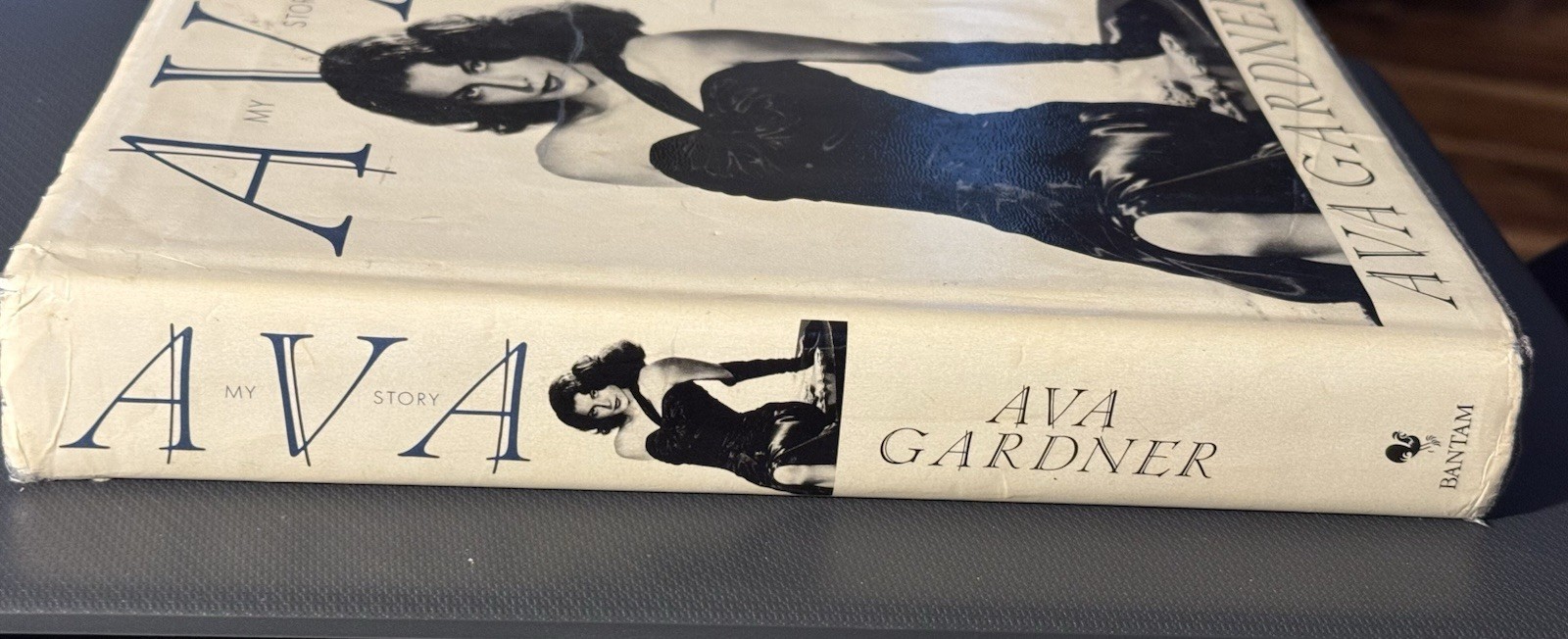 Ava My Story – Ava Gardener 1990 Bantam Books Hardcover, Dust Jacket Good