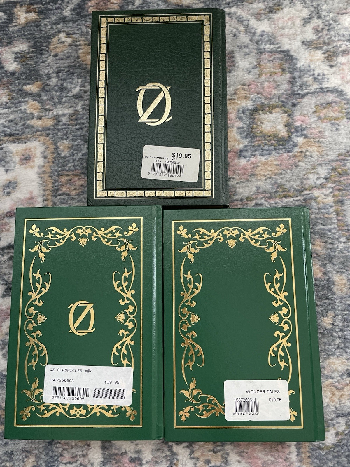Brand New – Oz Chronicles Vol 1 2 Wonder Tales Hardcovers by L Frank Baum!