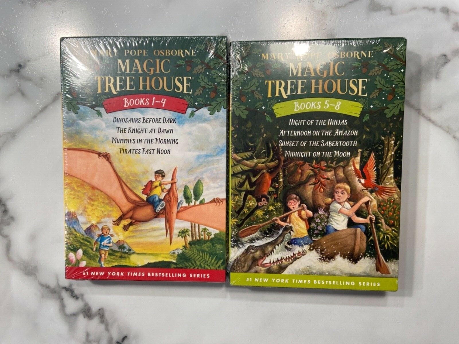 Magic Tree House Book Sets 1 2 3 4 5 6 7 8 Brand New Sealed Mary Pope Osborne