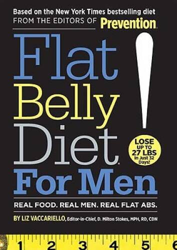 Flat Belly Diet! for Men – Hardcover By Vaccariello, Liz – VERY GOOD