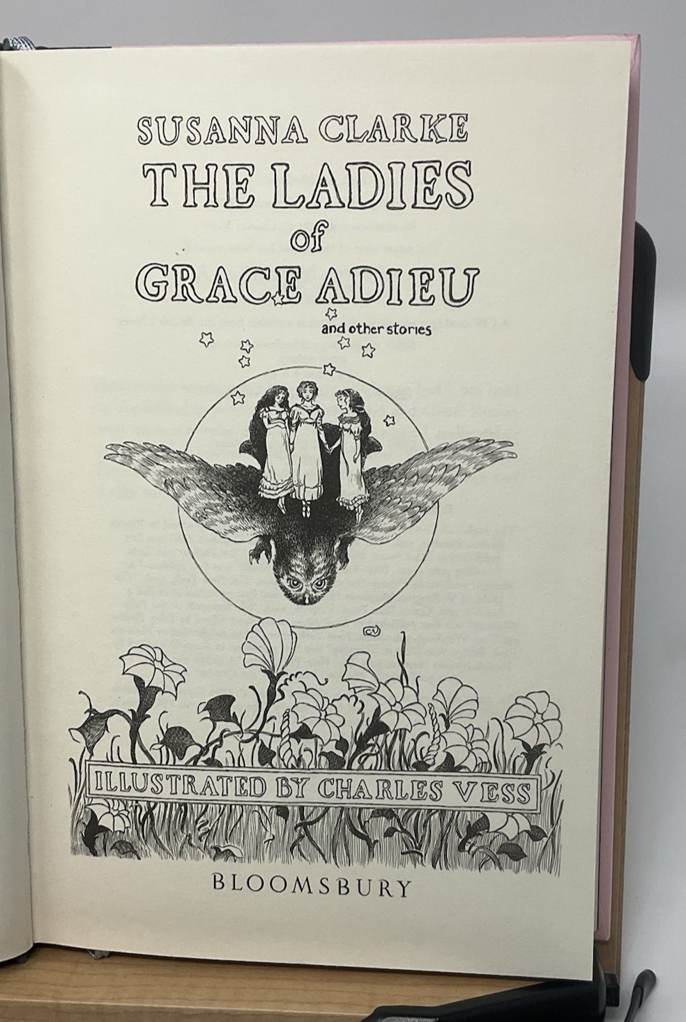 Signed The Ladies of Grace Adieu Susanna Clarke 2006 Hardcover Slipcase VG C3