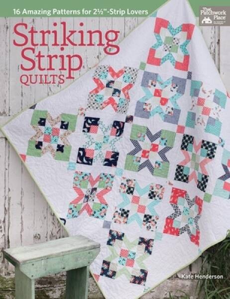 Striking Strip Quilts: 16 Amazing Patterns for 2 1/2"- – VERY GOOD