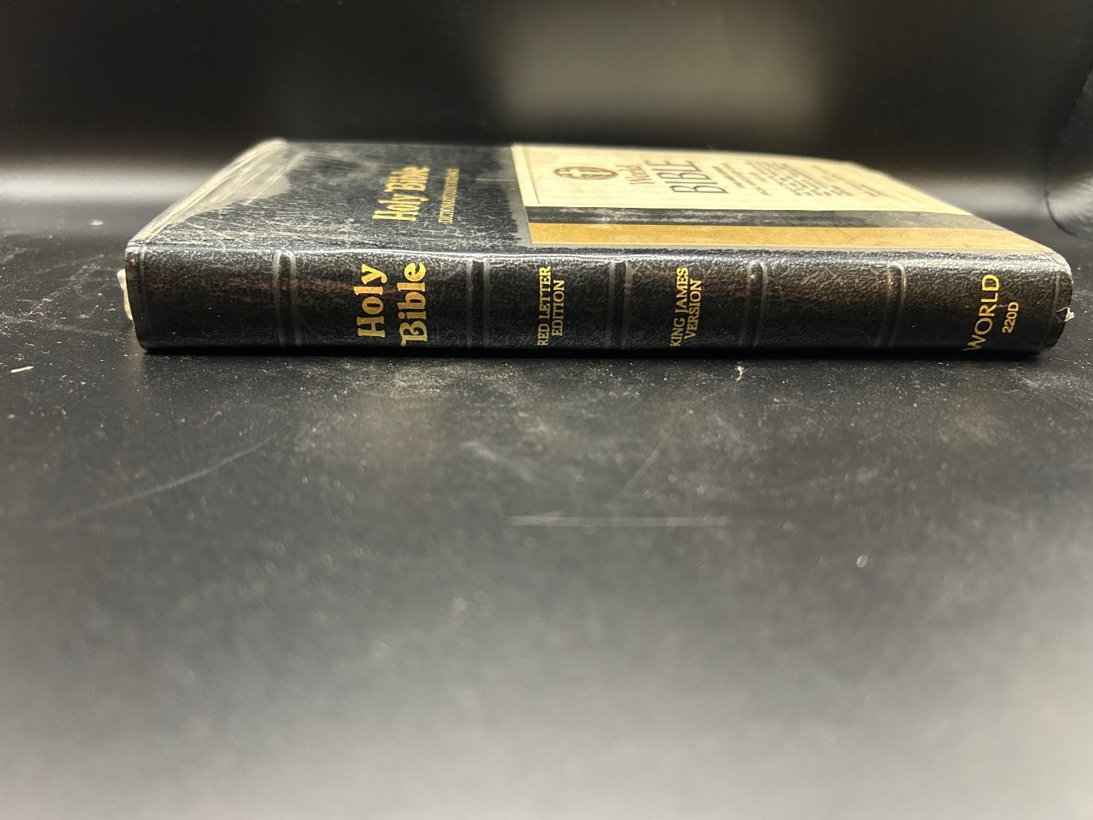 Holy Bible KJV Special Award Student’s Red Letter World Bible Dictionary