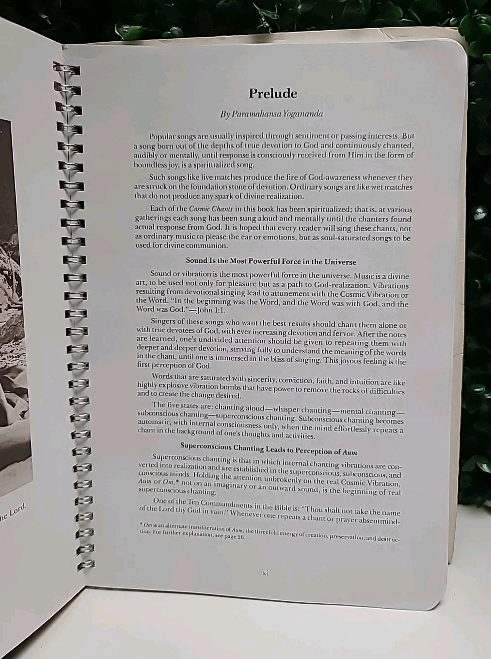 Cosmic Chants – Paramahansa Yogananda, 6th Edition 1991, Self-Realization Fellow