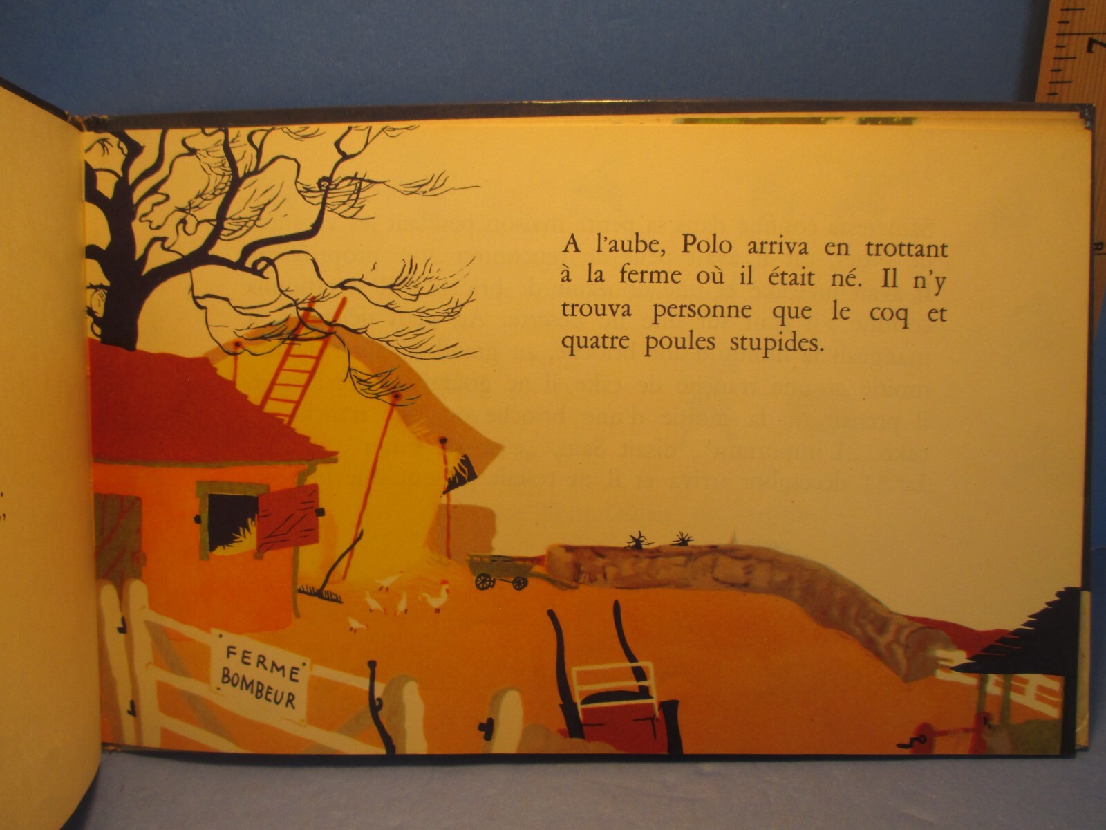 children’s picture book LA PETITE POMPE A INCENDIE by GRAHAM GREENE French 1954