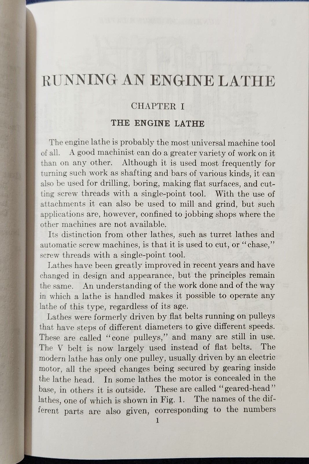 Running an Engine Lathe by Fred H. Colvin 1987 Paperback