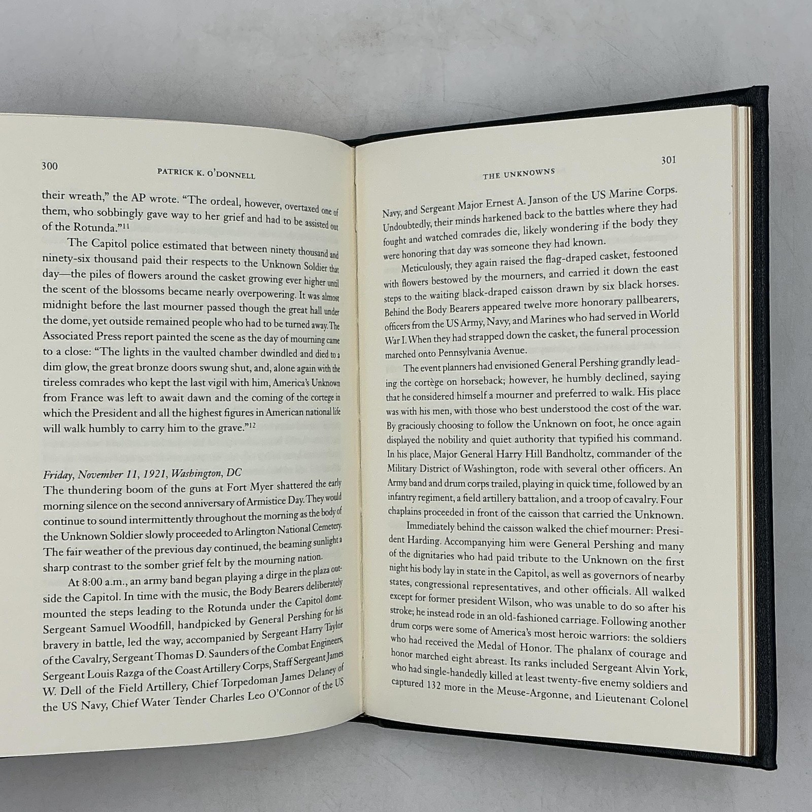 THE UNKNOWNS Patrick K. O’Donnell 2020 Collector’s Edition Leather Bound Black