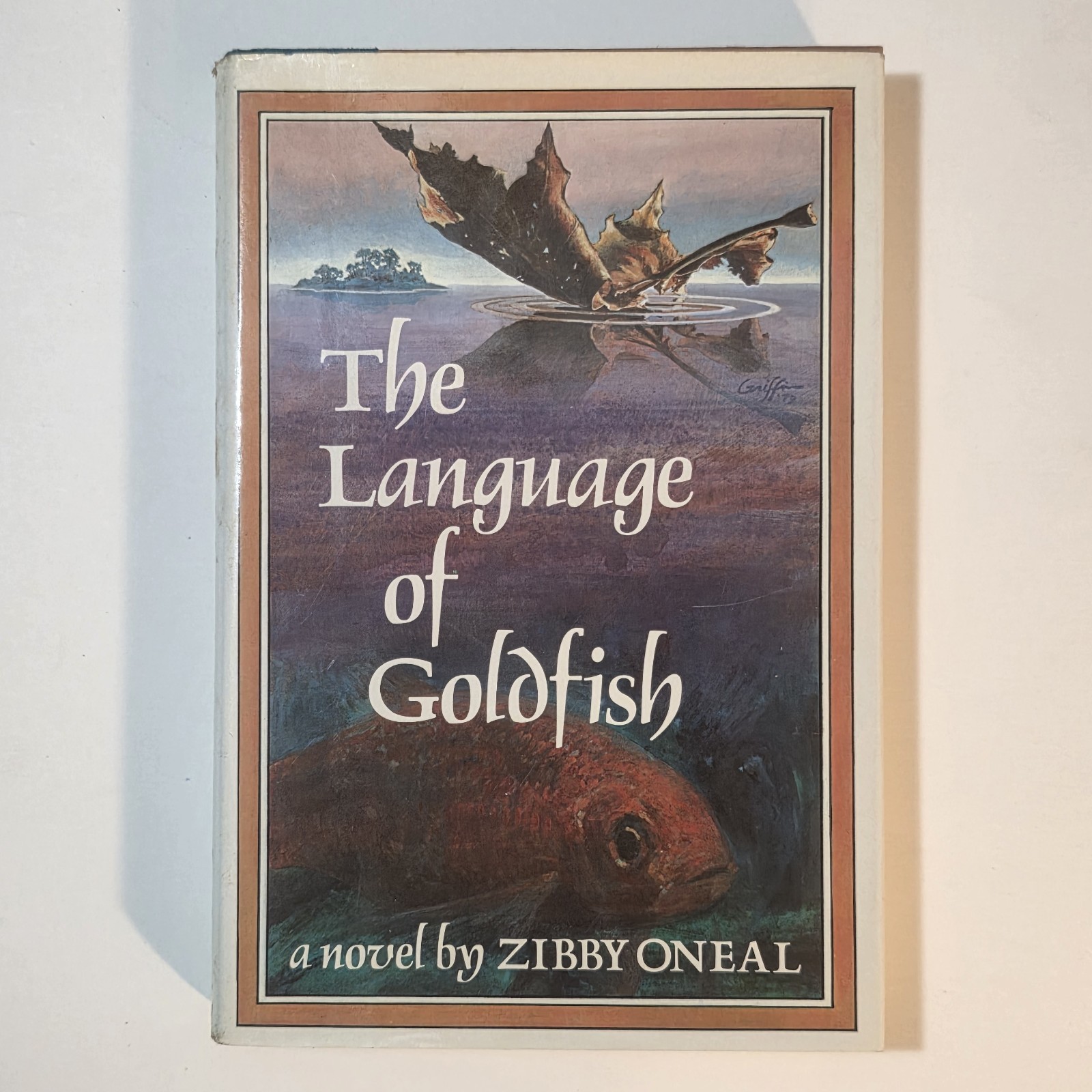 The Language of Goldfish, Oneal, Zibby 1st Edition Hardcover Dust Jacket