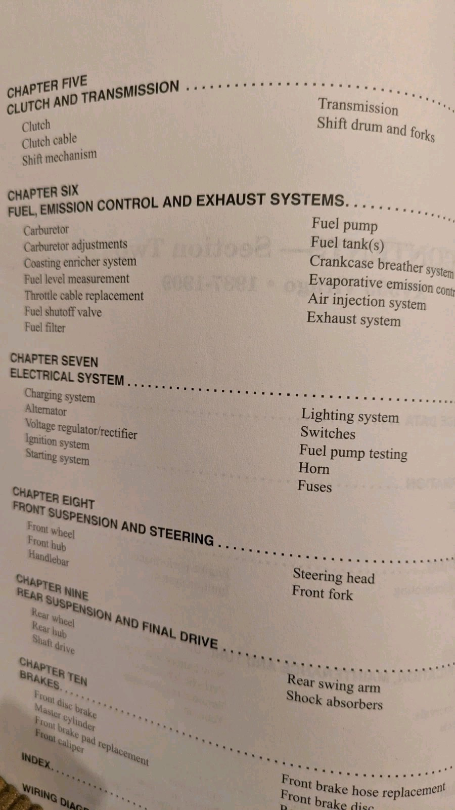 YAMAHA 1981-1999 XV535-1100 Service Manual, AS IS, Heavily Used, PB, 408p, 2001