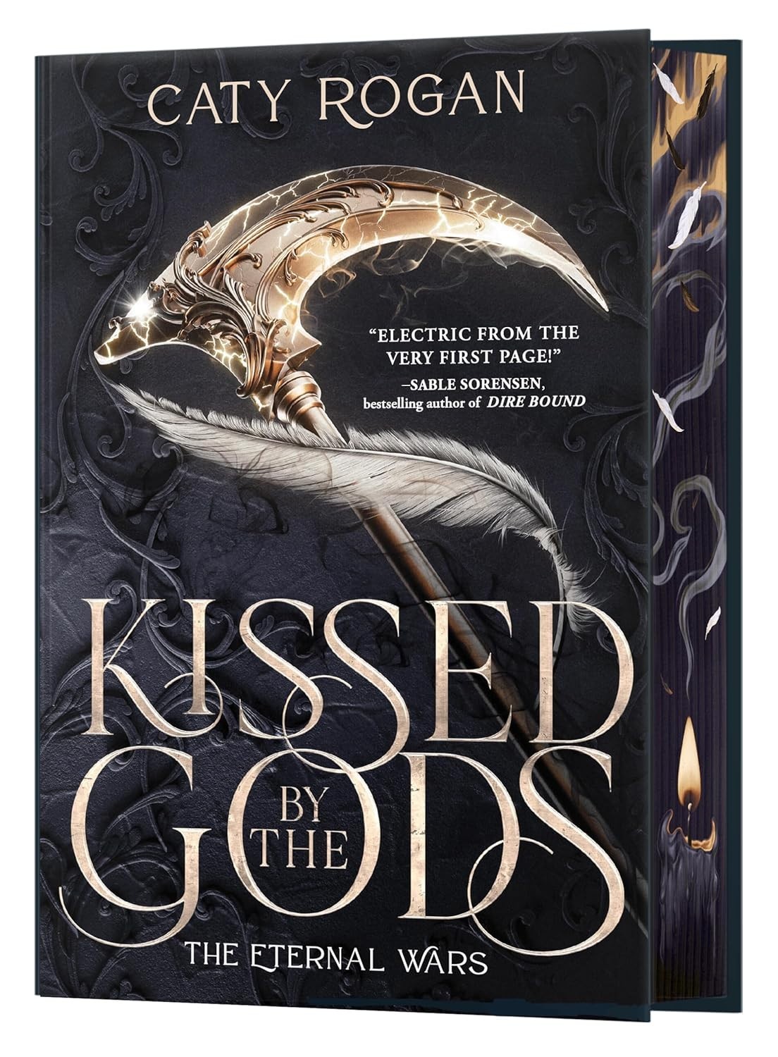 Kissed by the Gods (Deluxe Limited Edition) by Caty Rogan (2026, Hardcover)