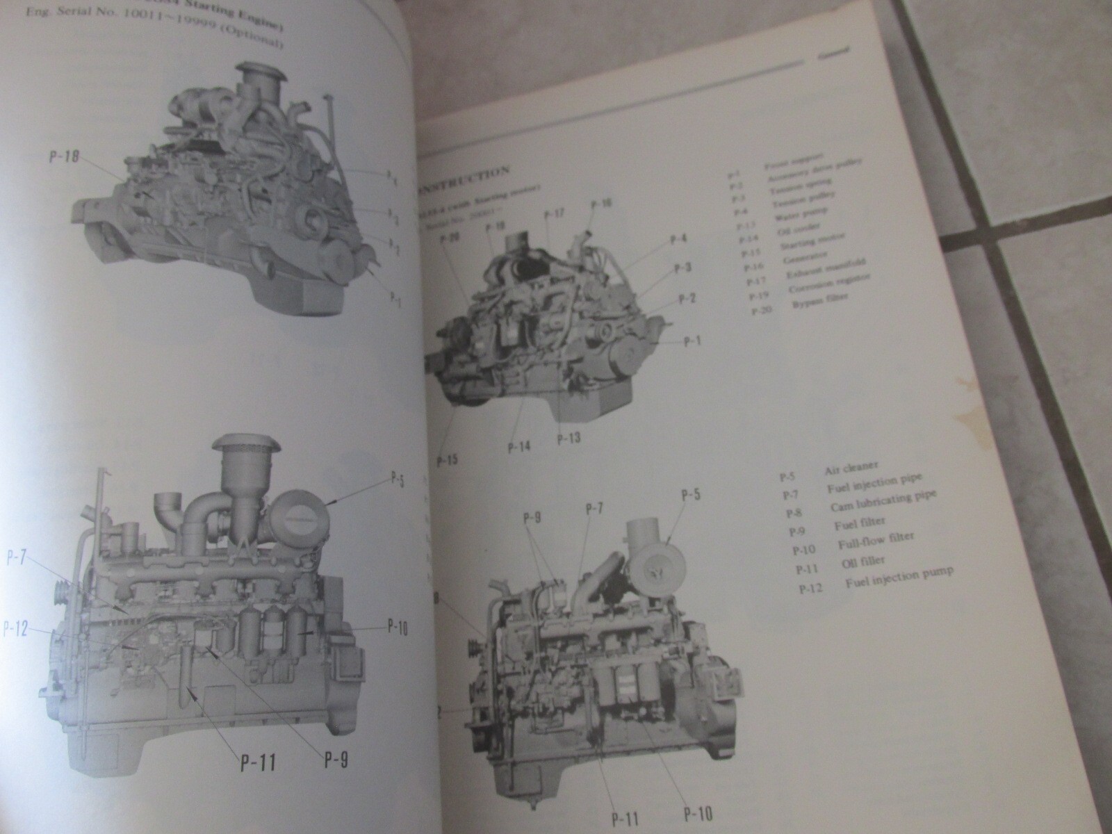 Komatsu 155-4 Series Engine Shop Service Manual